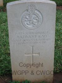 Dar Es Salaam War Cemetery - Balwant Rao, 